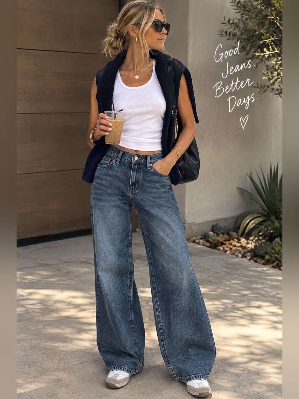 Classic Women’s 30x30 Wide Straight-Leg Jeans - Blue Levi’s